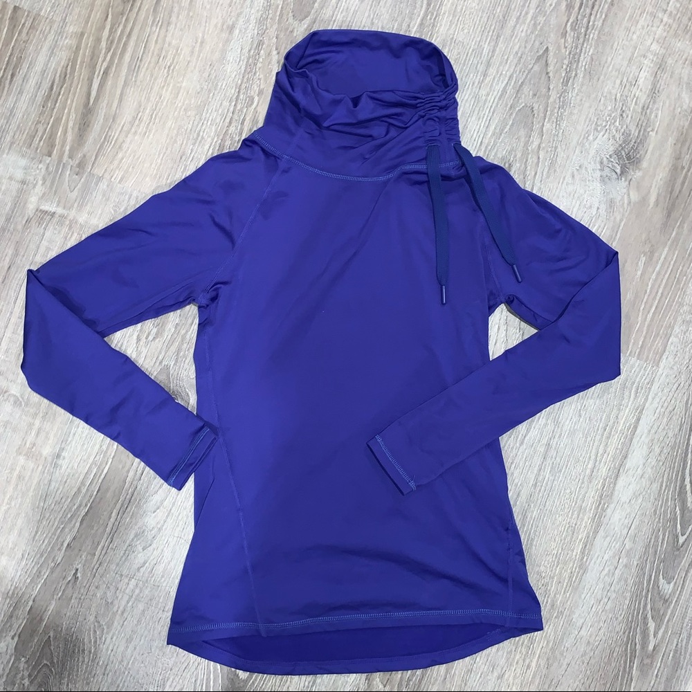 Navy Blue Layer 8 Light Turtleneck Sweatshirt